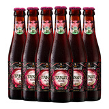 Lindemans林德曼塔洛·黑啤酒250ml*6瓶 比利时进口 聚会送礼 京东自营