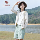 骆驼（CAMEL）小光阴 防晒衣男户外遮阳连帽清爽时尚休闲防晒服外套 2006A