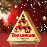 三角（Toblerone）瑞士牛奶巧克力 黑巧克力年货礼盒304g分享装 休闲零食生日礼物女