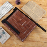 晨光（M&G）A4木制切纸刀(1个)钢制裁纸刀手动切纸机小型相片照片裁剪器ASSN2209单台装