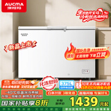 澳柯玛（AUCMA）375升家用冰柜 卧式冷柜雪糕柜 冷藏柜冷冻柜转换冷柜 顶开一级能效大容量卧式冰箱 BC/BD-375HNE