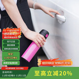 乐扣乐扣（LOCK&LOCK）缤纷弹跳盖保温杯粉色390ML 保温杯 杯子 LHC3222PIK