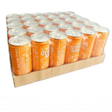 乐天 （LOTTE）橙味饮料 240ml*30罐 整箱装 韩国原装进口
