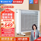 格力（GREE）取暖器电热膜节能加热遥控WIFI智能2500w大功率速热防烫低噪电暖器电热膜 NDYQ-X6025B-整屋升温-远程控制