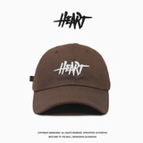 咖德诺帽子男春夏大头围棒球帽潮刺绣百搭嘻哈时尚防晒休闲遮阳鸭舌帽子 M607 咖啡色 L 可调节 54-60cm