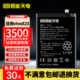 恒能天电适用于iQOO7电池Neo5活力版8Pro更换9Pro手机11 10Pro一代5SE酷爱Monster Neo6 z3z5x vivox80x60 适用于vivoX23电池【B-E9】