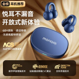 monqiqi索尼通用【柏林之声顶配新款】蓝牙耳机骨传导概念耳夹式开放式真无线不入耳运动跑步降噪挂耳式 皇家蓝丨舒适佩戴丨灵境空间音效 QQ音乐银河音效丨金标音质认证