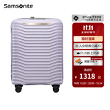 新秀丽（Samsonite）拉杆箱大容量行李箱男女旅行箱 万向轮登机箱时尚抗压 密码箱 HG0 KJ1-丁香紫 25英寸 【需托运 适合1-2周旅行】