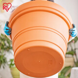 爱丽思（IRIS）特大号圆形花盆种树庭院超大加厚大盆景树木无花果蓝莓果树种植盆 14号茶色 约27L（口径41.7cm）