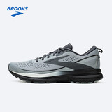 布鲁克斯（BROOKS）男子减震舒适跑鞋Trace 3 轨迹1104121D 灰色/黑色/乌木色40.5