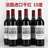 梦菲谷莱恩庄园法国红酒老藤葡萄酒进口干红15度赤霞珠750ML/瓶 6支装+开瓶器