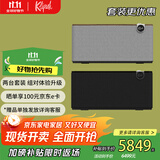杰士（Klipsch）The Three Plus*2台 套装2.1发烧HiFi蓝牙5.3音响音箱多台串联app控制直连唱机 胡桃木色+黑色套组