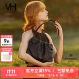 VANESSA HOGAN VH女包柔柔褶皱包百搭通勤托特包单肩包大容量腋下包礼物送女友