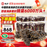 晓芹 大连冷冻即食海参500g 7-9只*2袋 辽刺参 海鲜水产 