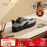 361°运动鞋女冬季加绒复古棉鞋情侣厚底休闲老爹鞋子女682446738-2