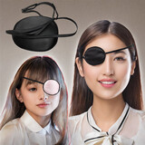 旅行就是加加林单眼眼罩矫正斜视儿童单眼罩成人不压眼护眼罩弱视遮光 黑色