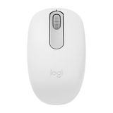 罗技（Logitech）M196 无线蓝牙鼠标 办公鼠标 笔记本商务办公家用 小巧便携 对称手型 珍珠白