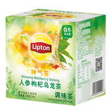 立顿（Lipton）日养花草茶包  人参胎菊茶红豆薏米蒲公英荷叶茶 清仓 人参乌龙茶7包（21g）