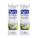 KARA100%椰子水1L 2瓶装