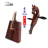 蒙韵马头琴音色好适合入门专业演奏八件赠品琴包松香弱音夹那老师教学 褐色