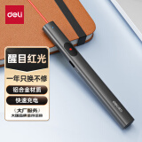 得力(deli)激光笔 户外激光笔电子笔户外沙盘售楼处专用激光笔 红光激光笔灰色MA303