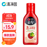清净园韩国进口 酸甜辣椒酱 韩式辣酱石锅拌饭酱 烤肉火锅调味辣酱 300g