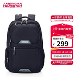 美旅箱包背包双肩包休闲运动大容量电脑包QI5 黑色 明星同款