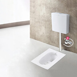 法恩莎（FAENZA） 蹲便器自洁施釉冲水箱套装防臭防滑陶瓷蹲坑蹲厕便池套装 预售 5601B带水箱【无存水弯高度190】