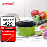 HAPPYCALL 韩国进口小奶锅宝宝不粘锅煮汤锅婴儿辅食锅 一人食方便面泡面锅 绿色 18cm