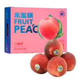 鲜其澳洲进口水蜜桃 孕妇水果软甜多汁蜜桃子整箱送礼礼盒 2颗精品果 京鲜配送