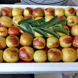 果益寿陕西大荔冬枣新鲜大枣鲜枣当季水果枣子脆枣牛奶整箱脆甜特大 冬枣净重500g