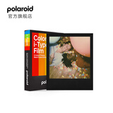 宝丽来Polaroid拍立得相纸i-Type彩色胶片 复古一次成像相纸 适用NOW/NOW+/I-2/Lab机型 黑框彩色（1包8张）6019 适用于i-type机型