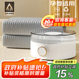 日遇水暖电热毯水暖毯水循环双人双温双控水电褥子水热毯2025新款家用 【1.5*1.8米加厚毯】旋钮调温+恒温速热