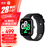 小米（MI）Redmi Watch4 红米智能手表 典雅黑 血氧检测 蓝牙通话 旋转表冠 运动手表 小米手表 男表 女表