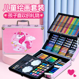 伊贝智儿童玩具女孩3-6岁画板套装小孩画画笔生日7-14岁圣诞节新年礼物 【尊享款】-粉色-送礼推荐 小女孩生日礼物7-14岁女童6-10