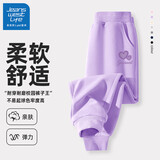 真维斯女童裤子春秋款儿童长裤中大童2025秋装休闲裤洋气女孩宽松运动裤