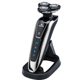 君派（GENPAI）电动剃须刀刮胡刀水洗胡须刀车载USB充电男士大功率剃胡须刀 原装标配+底座