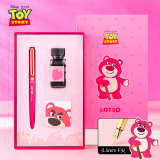 迪士尼(Disney)钢笔礼盒 成人儿童生日礼物送女生 学生文具套装 高端练字书法用签字笔 草莓熊A73025-T1S