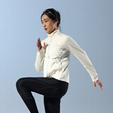 马孔多（macondo）原创单品丨超轻羽绒服3代拒水羽绒跑步外套长袖锁温女款M仅重360g 骨白色 女 S