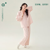 安之伴【巨柔软】睡衣女春秋安式软棉棉学院风少女感长袖女士家居服