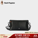 暇步士（Hush Puppies）斜挎包单肩包头层牛皮男大容量复古邮差小挎包休闲简约生日礼物