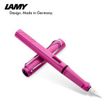 LAMY凌美钢笔 狩猎系列墨水笔签字笔 大学生文具情侣礼物书写练字正姿钢笔 企业团购定制 粉色13PI-0.5mm