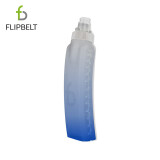 Flipbelt运动跑步水壶马拉松便携软水杯健身大容量水瓶蓝色杯子 2.0版