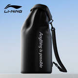 李宁（LI-NING）游泳收纳包大容量泳包男女游泳专用防水包游泳装备7291黑