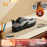 361°运动鞋女冬季加绒复古棉鞋情侣厚底休闲老爹鞋子女682446738-2