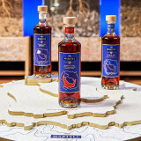 马爹利（Martel）优林区小香槟区宝德区 干邑白兰地 700ml*3瓶 