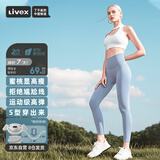 Livex鲨鱼裤女外穿提臀收腹打底裤高腰微压芭比裤子紧身运动瑜伽裤