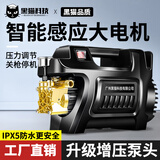 黑猫水手高压洗车机家用清洗机220V商用大功率洗车水枪便携式洗车神器 2400W 旗舰款 [长水枪+10米管+礼包 ]