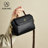 奥康包包女包牛皮新潮手提包轻奢斜挎单肩包教师节生日礼物送妈妈老婆