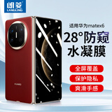 朗菱【28°防窥】适用华为Matex6手机膜防窥huaweimatex6典藏版手机膜外屏全覆盖水凝膜防偷窥防刮前膜